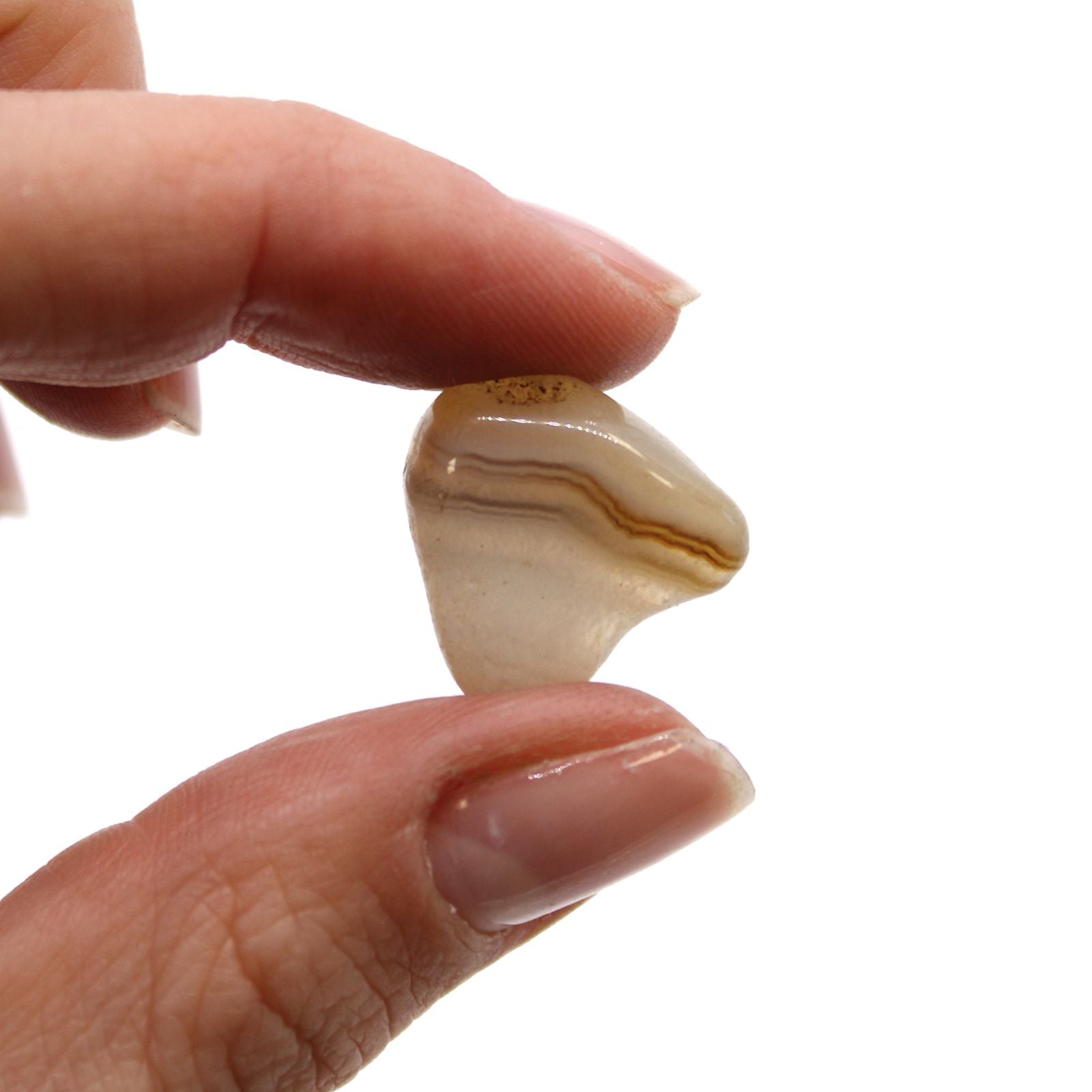 Pierres Roulées Agate Botswana Afrique S (24 Pcs)