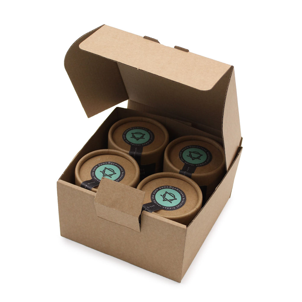 Bracelet Œil de Tigre & Bombe de Bain Orange & Mandarine