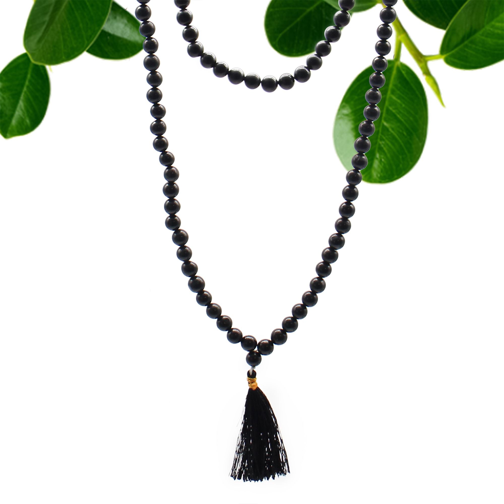 Mala Agate Noire (108 perles)