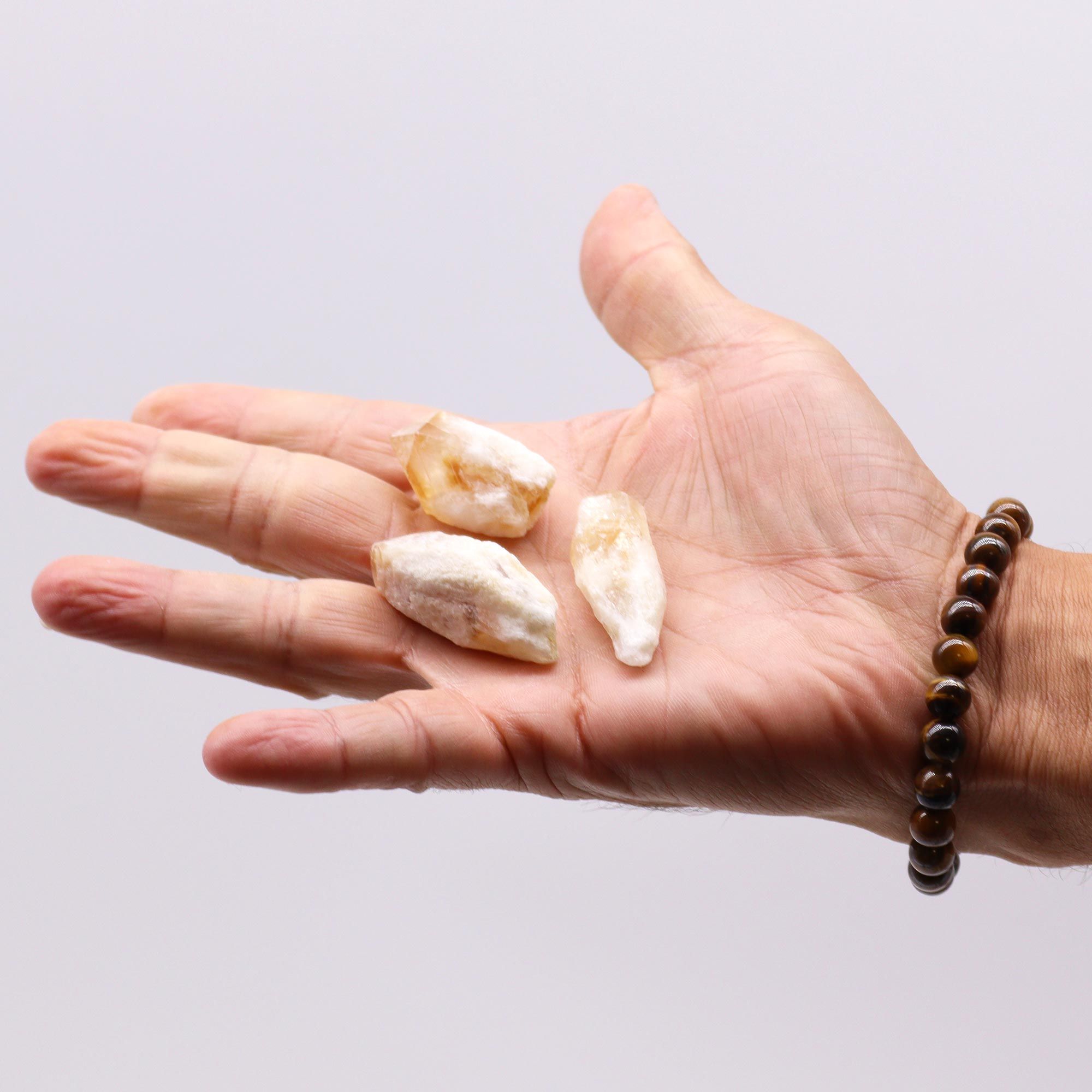 Citrine Brute en Pointes (500g)