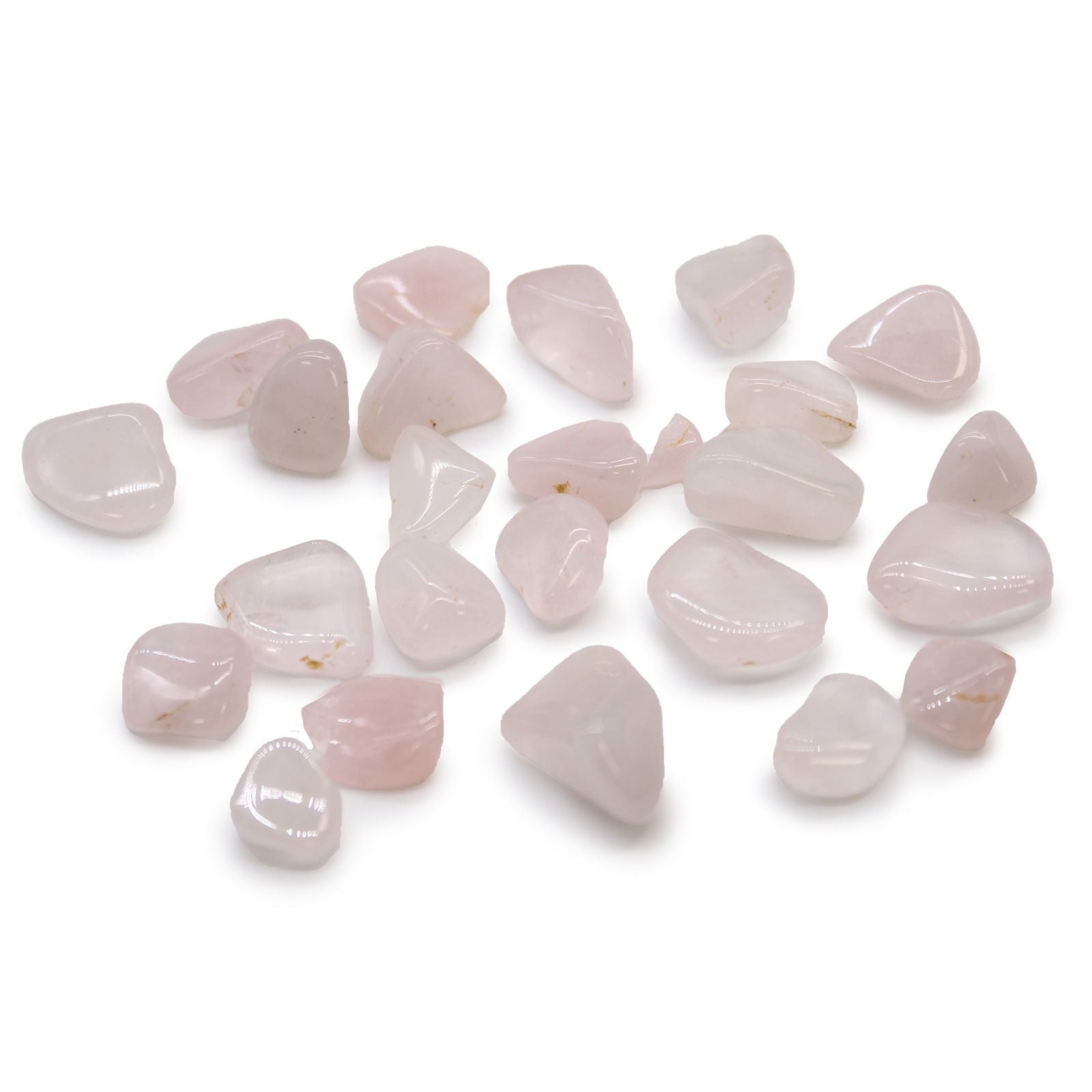 Pierres Roulées Quartz Rose Afrique S (24 Pcs)