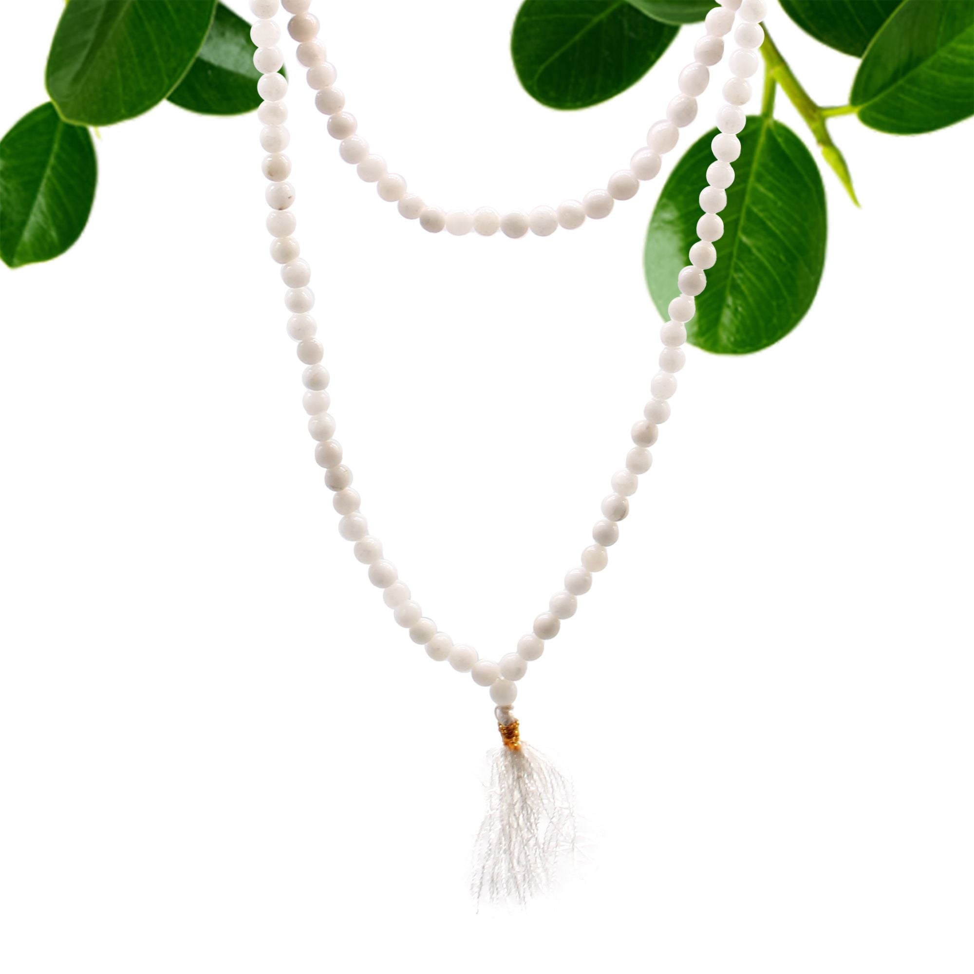 Mala Quartz Blanc (108 perles)