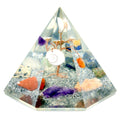 Pyramide Orgonite 7 Faces Arbre de Sagesse (90mm)