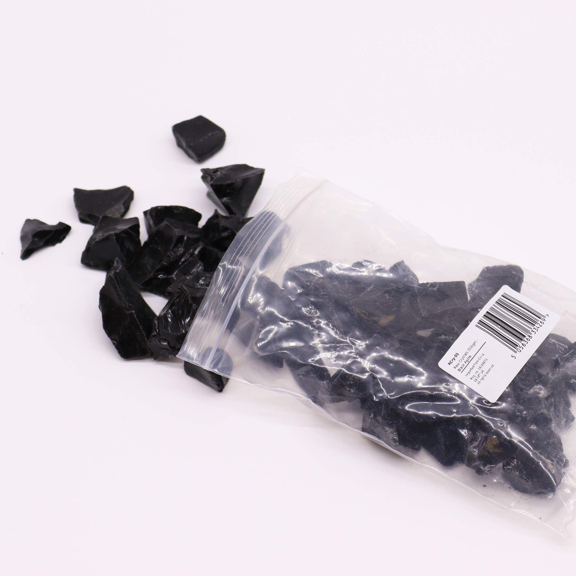 Obsidienne Noire Brute (500g)