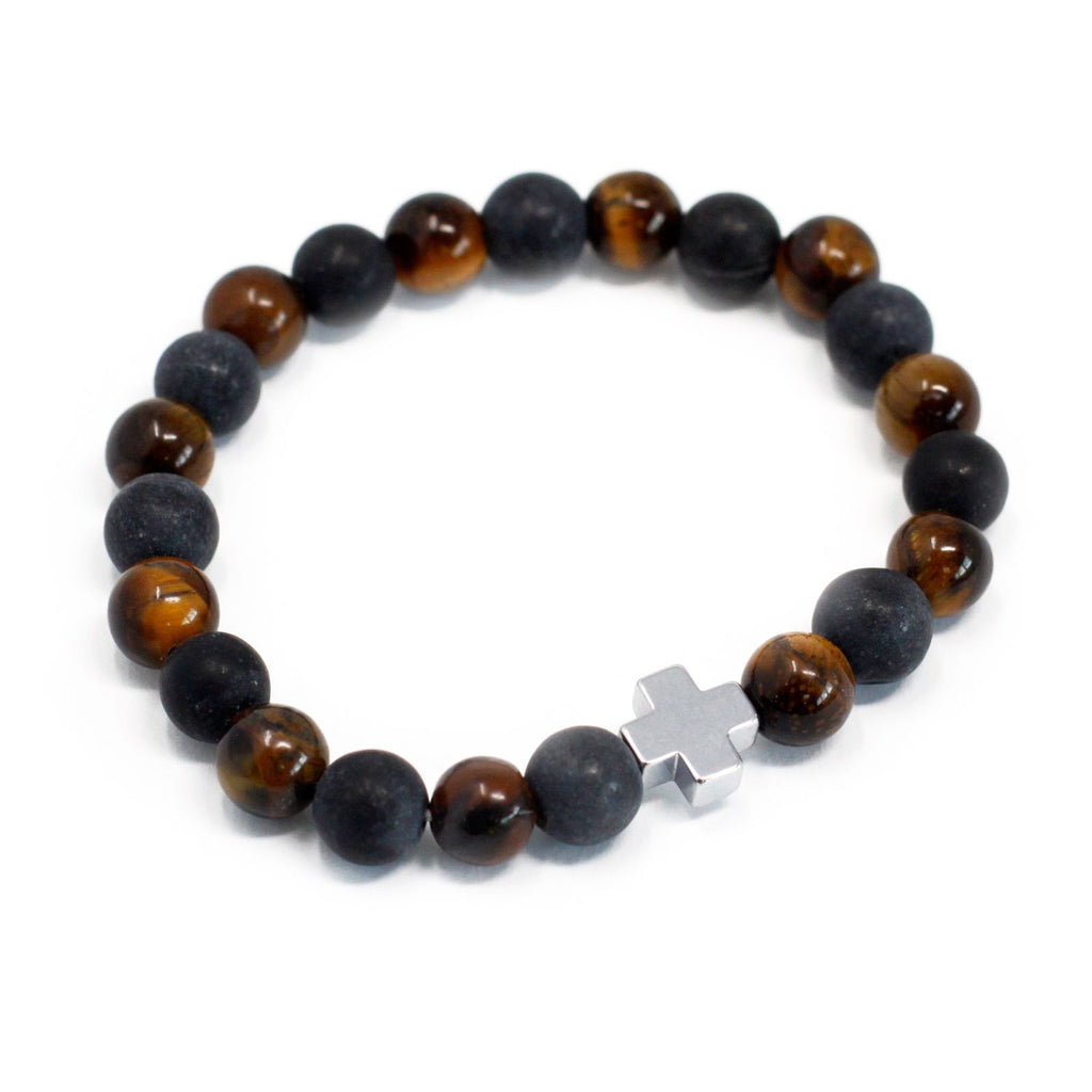 Bracelet Oeil de Tigre pour Homme