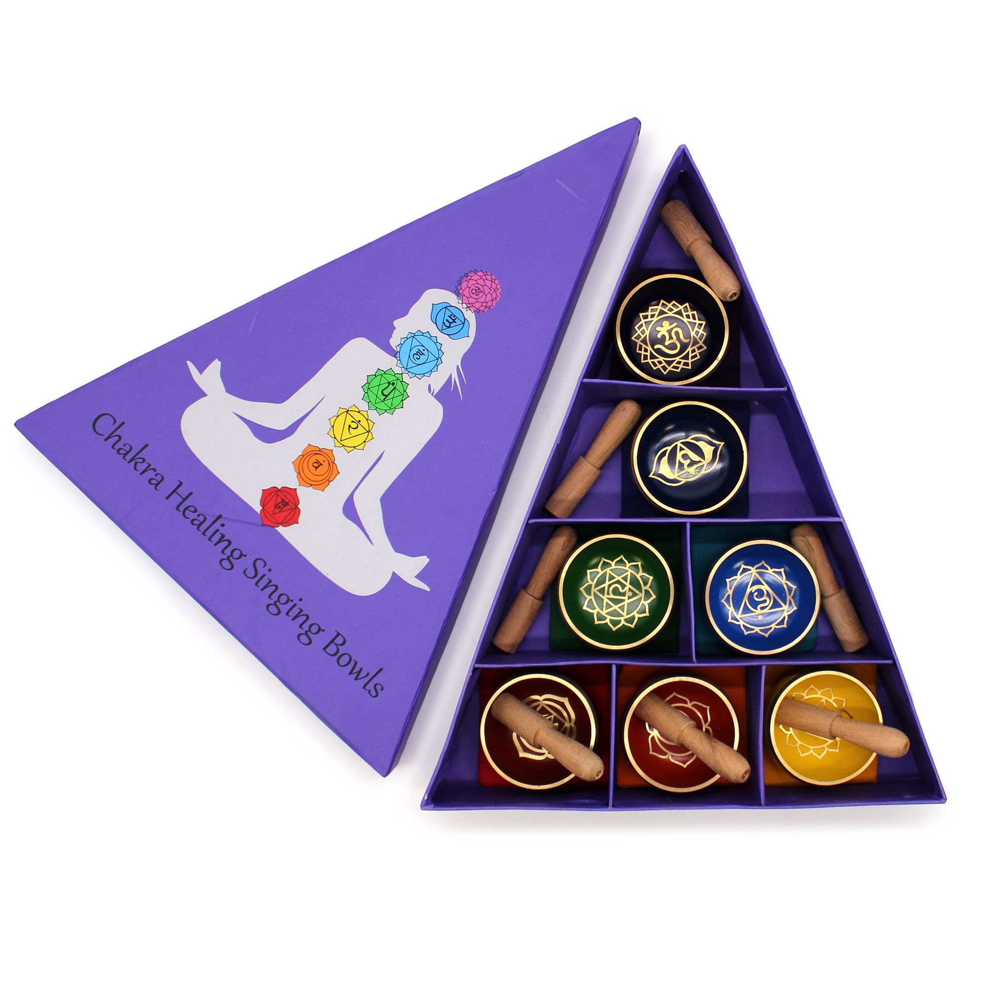Set Bol Chantant Pyramide Chakra