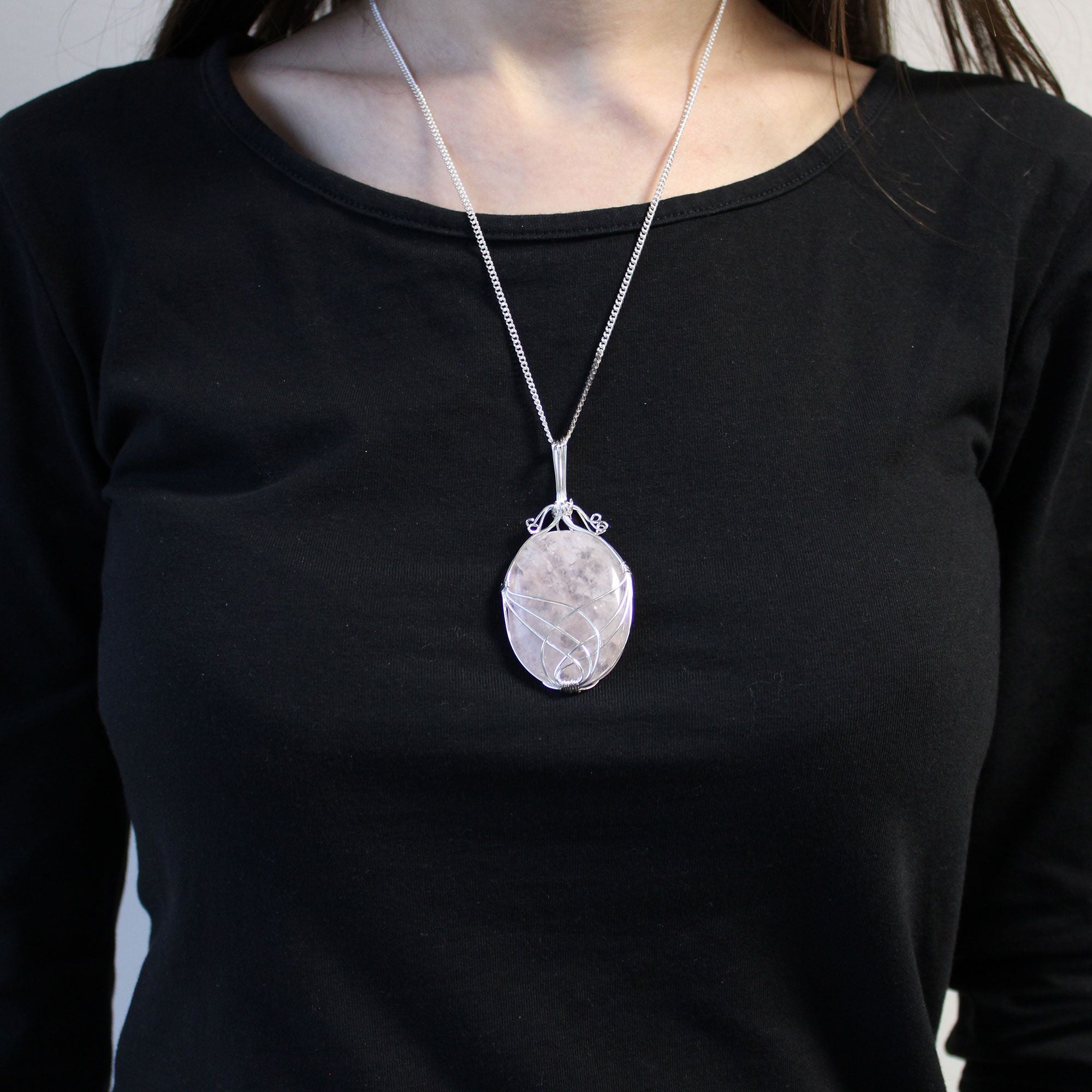 Collier Spirale Opalite