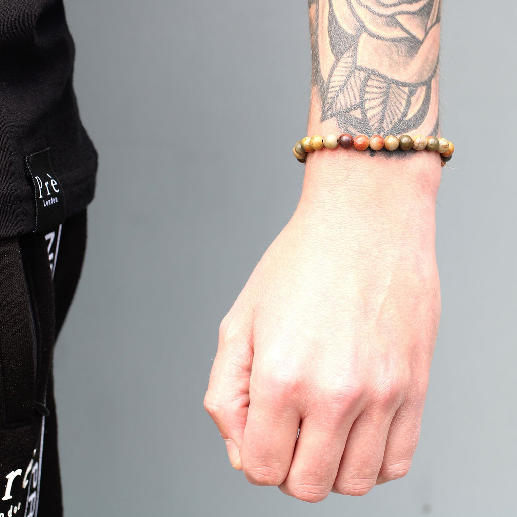 Bracelet Œil de Tigre Or