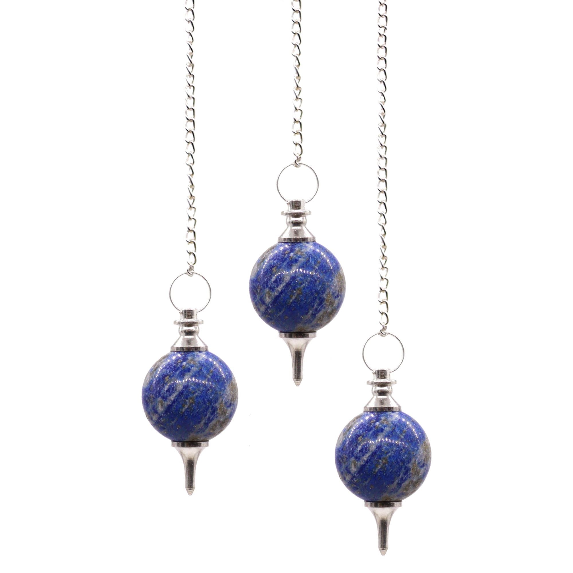 Pendule Divinatoire Sphère Lapis Lazuli