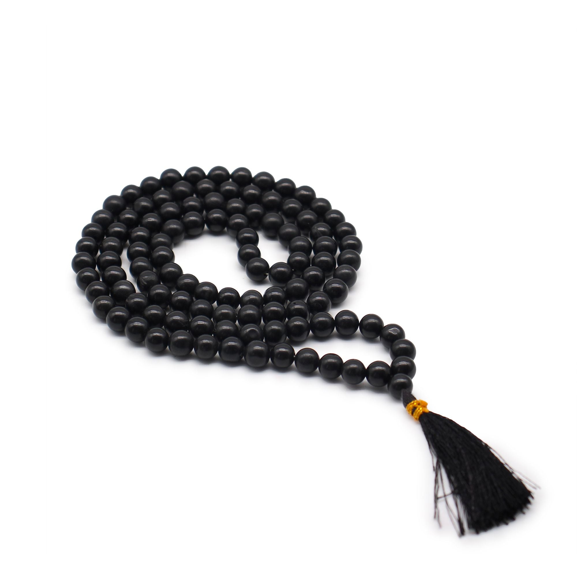 Mala Agate Noire (108 perles)